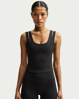 NikeSKIMS Matte Women's Double-Strap Scoop Tank Top. Nike JP